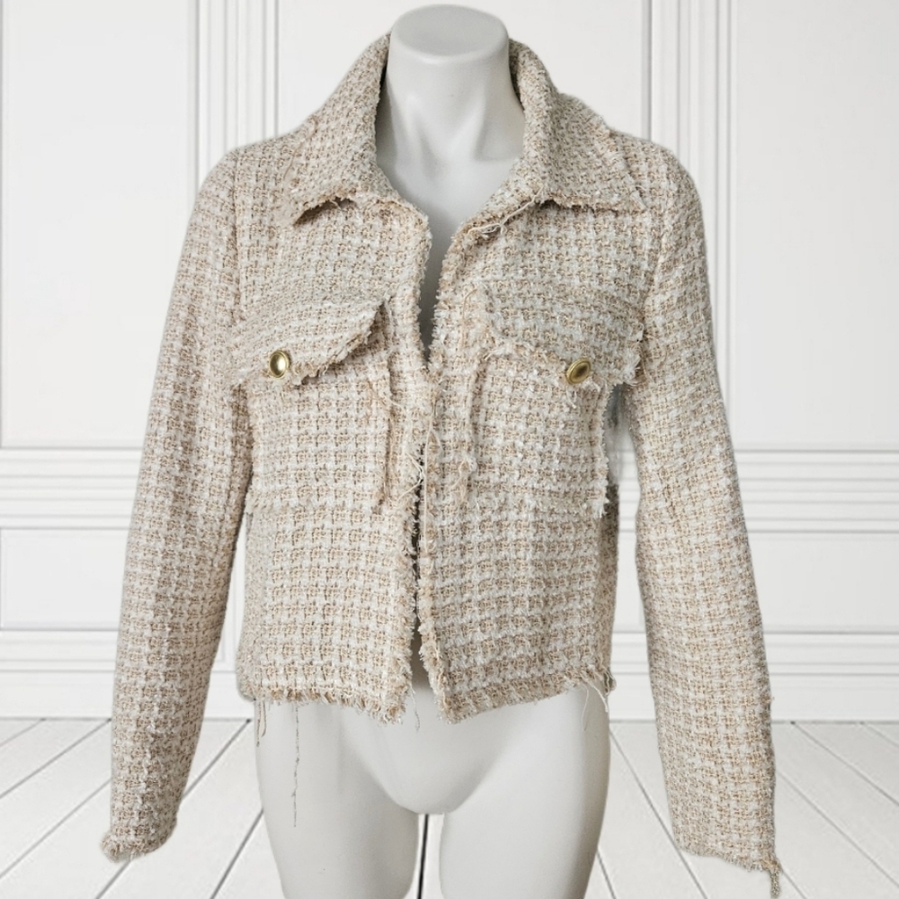 NWT/ Forever 21 Forever 21 Career beige Blazer jacket size